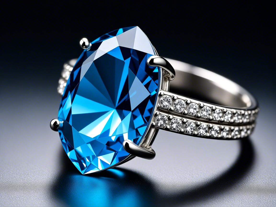 为什么蓝水晶有磨砂感？