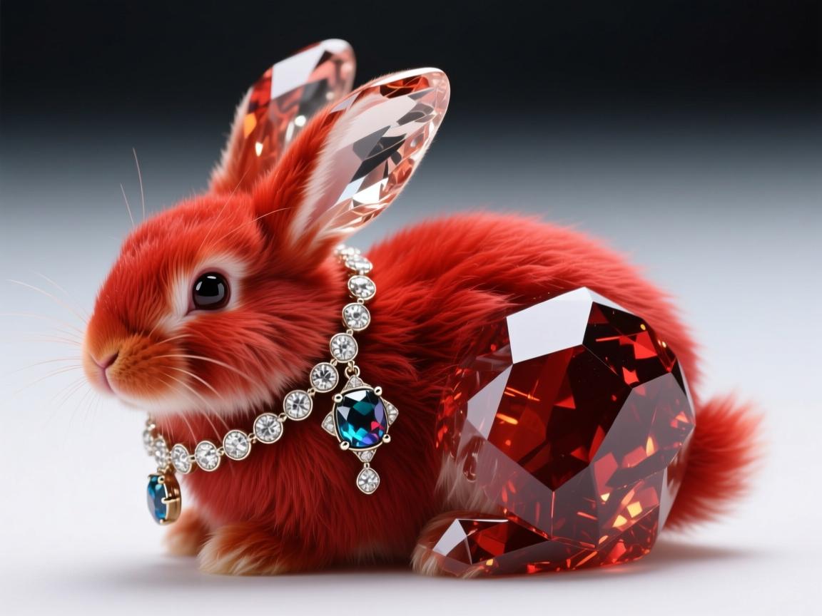 为什么红兔毛水晶是杂色的？