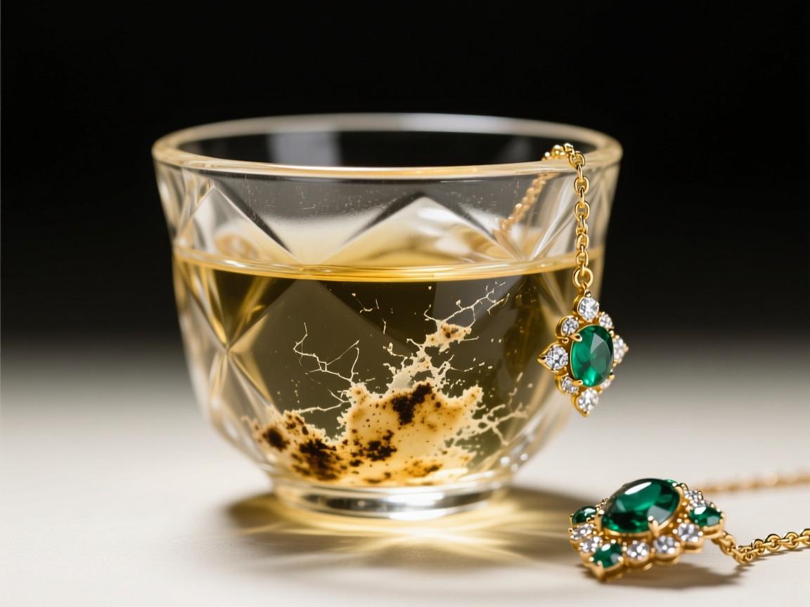 水晶杯为什么不刮茶垢？