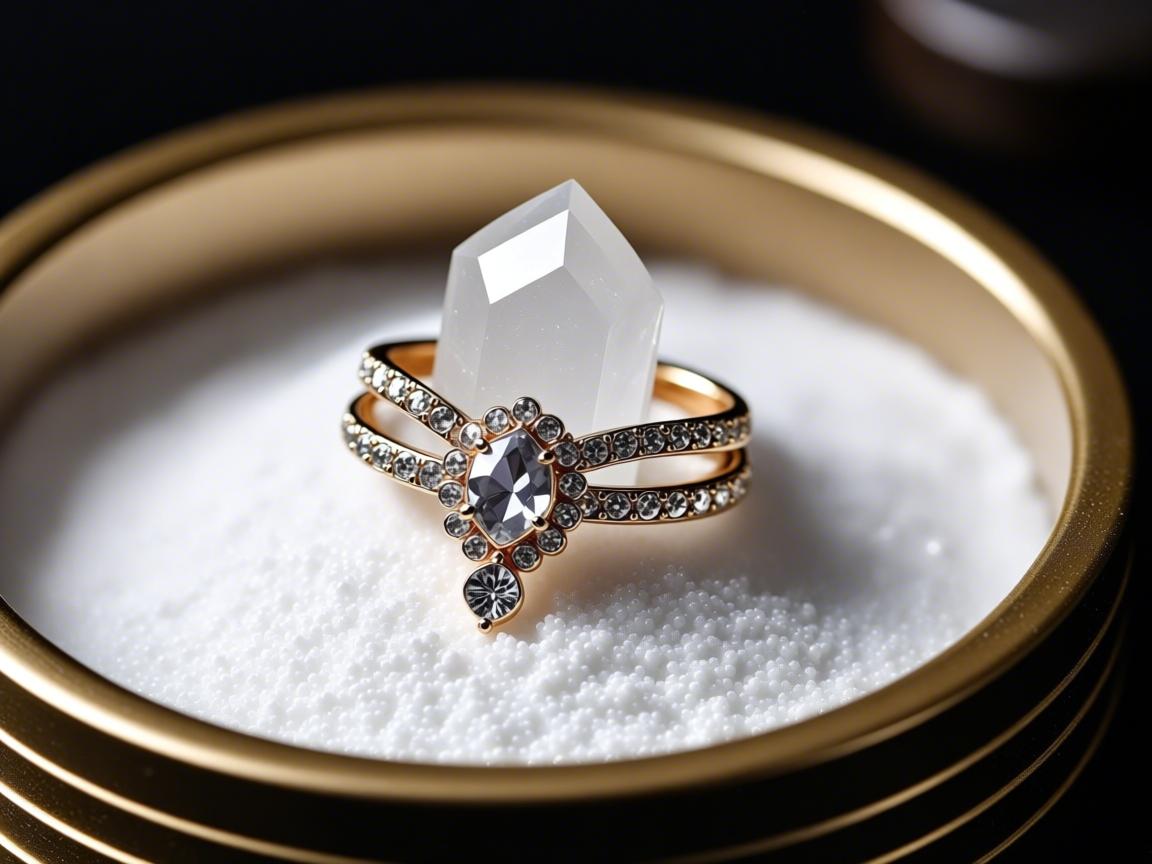 水晶磨粉为什么会变白色