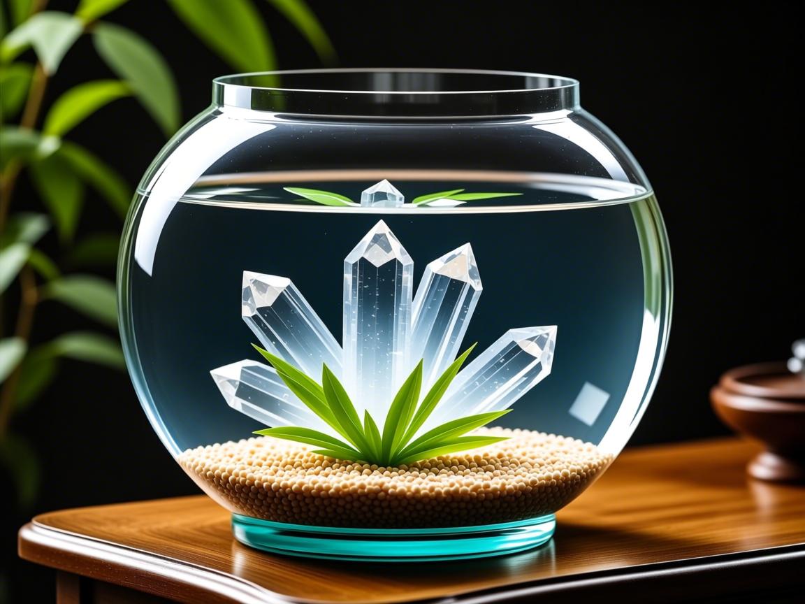 鱼缸适合放水晶吗？为什么选择水晶作为鱼缸装饰