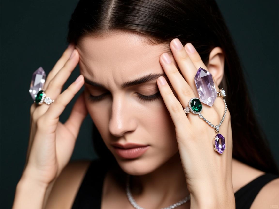 为什么有些水晶带着会头疼