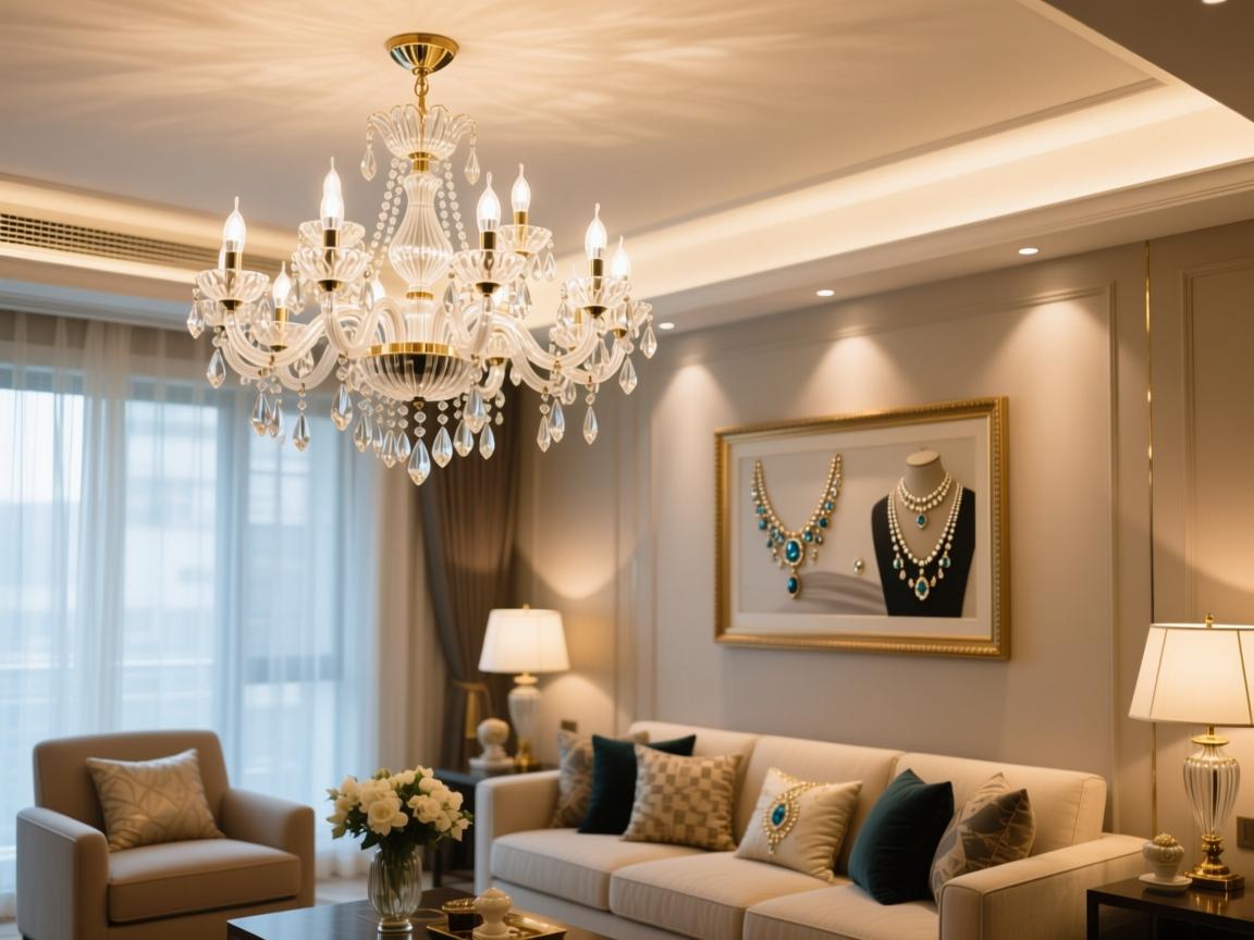 为什么客厅灯不选水晶？详细分析水晶灯的特点和适用场景