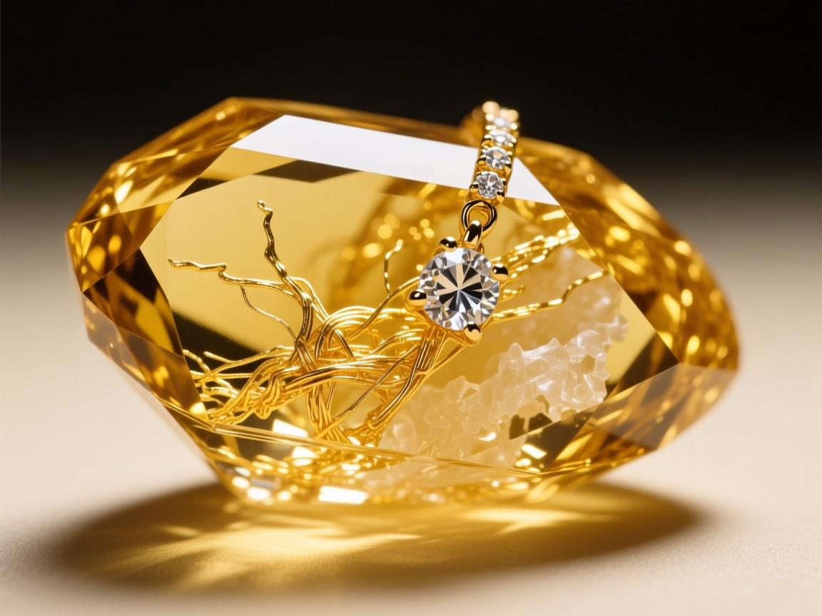 黄水晶内含金丝吗？为什么会有金丝？