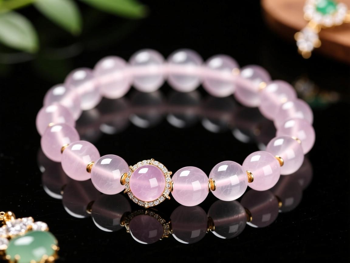为什么粉水晶手镯价格便宜？