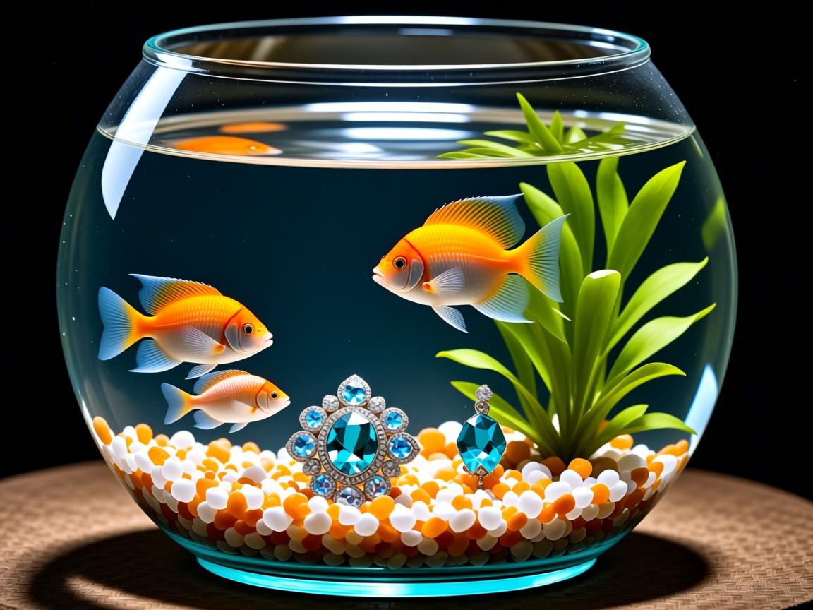 为什么鱼缸里要放水晶碎石？