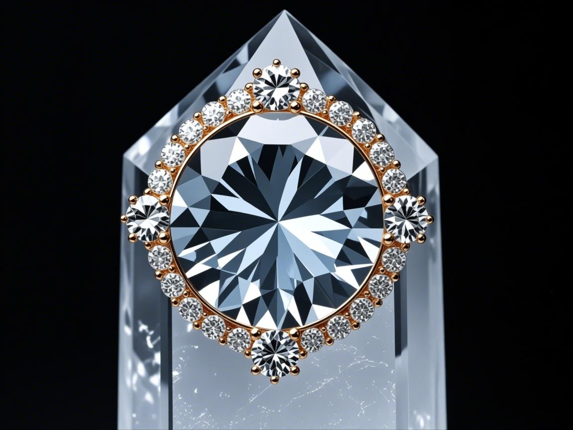 水晶中为什么会出现钻石纹？