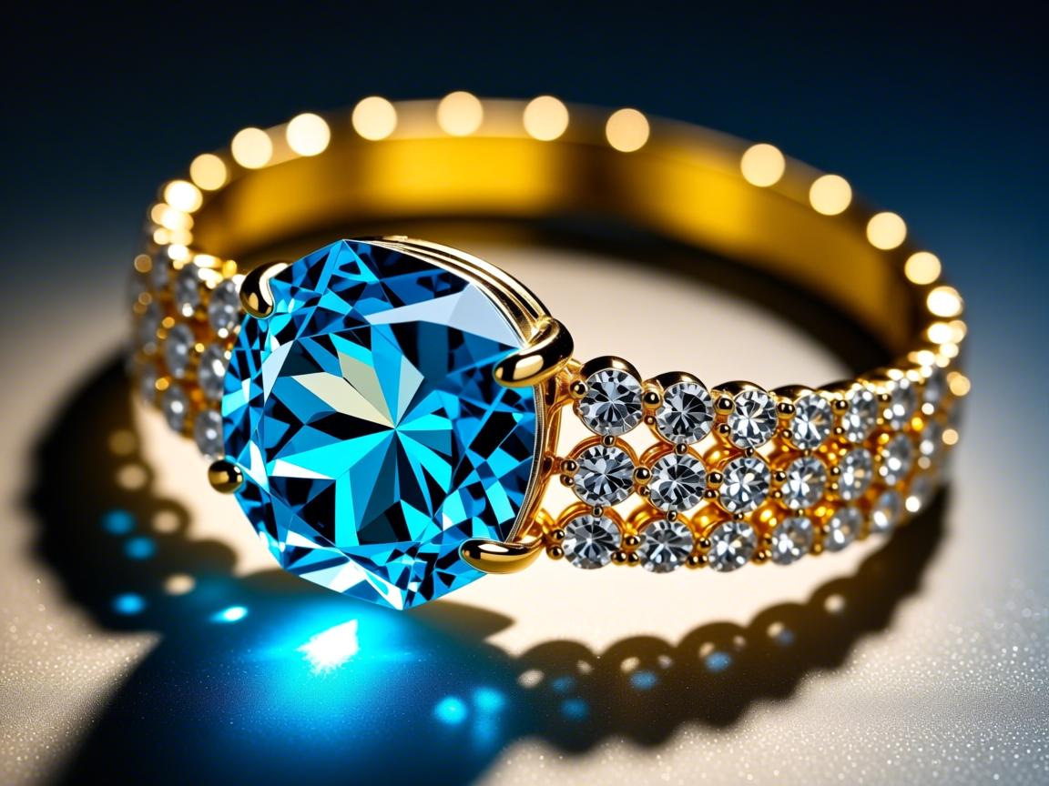 为什么水晶会发出蓝光和黄色？