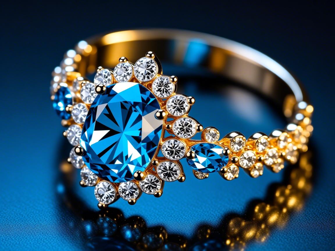 为什么水晶会发蓝光发黄呢？