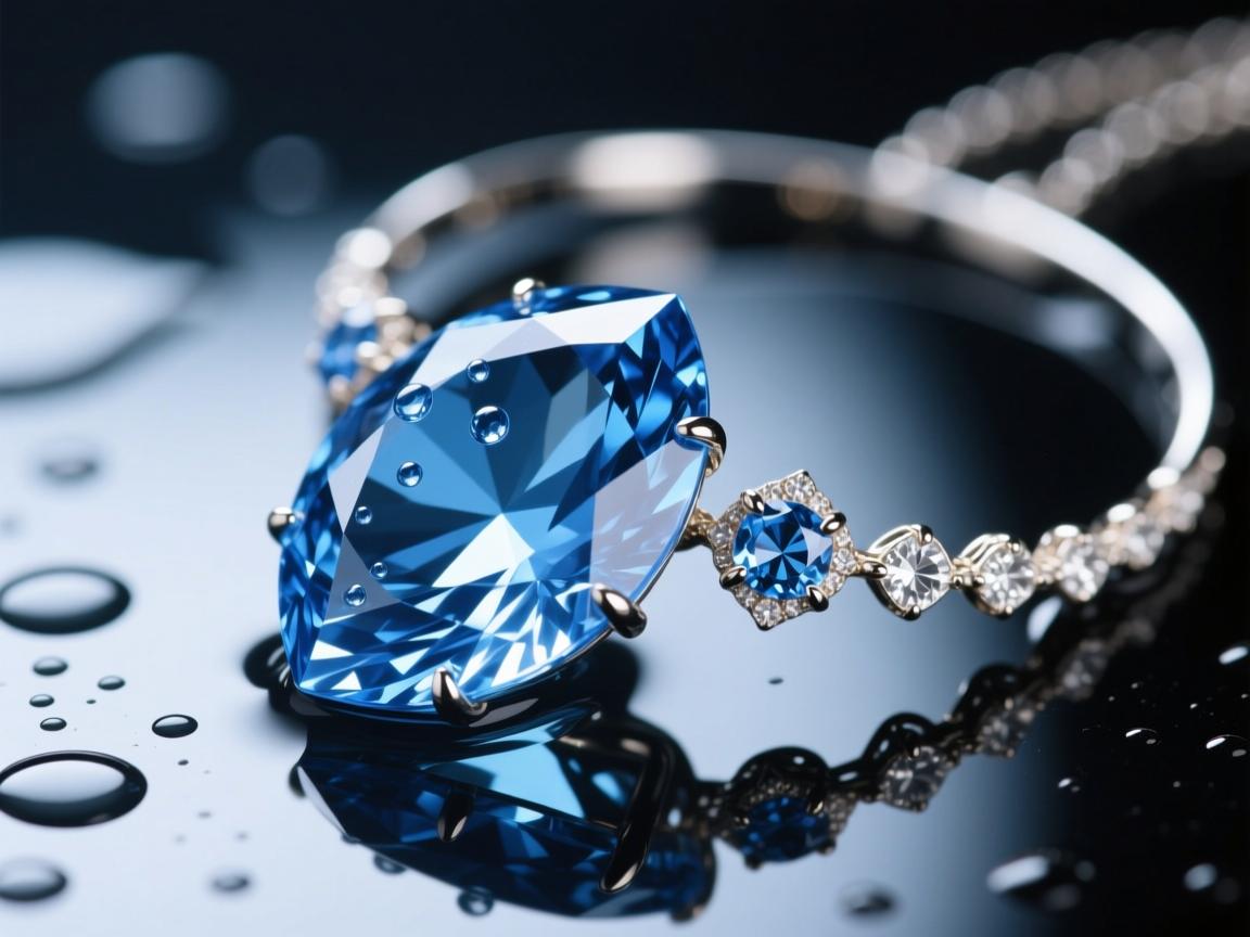 蓝水晶可以沾水嘛？蓝水晶的特性和使用注意事项解析