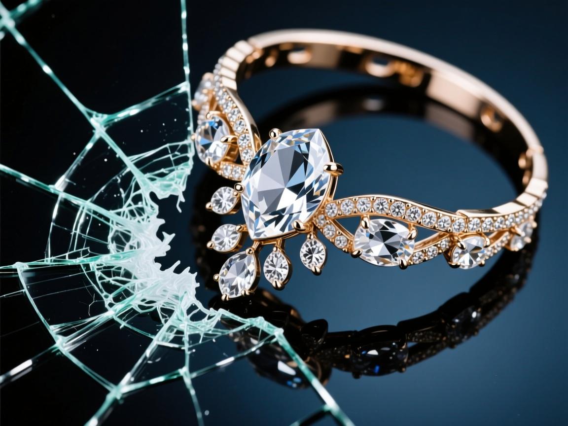 为什么水晶会断开裂口