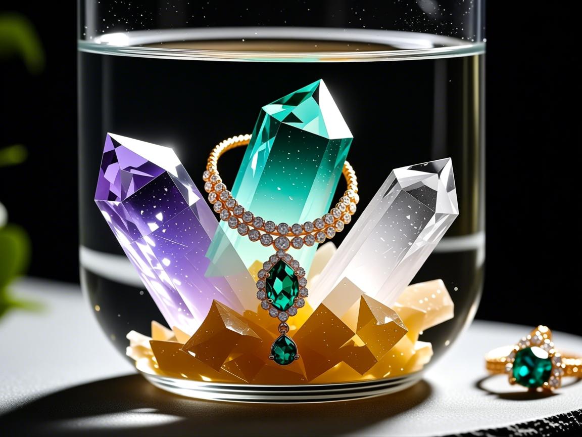 水晶为什么用水养着会变色