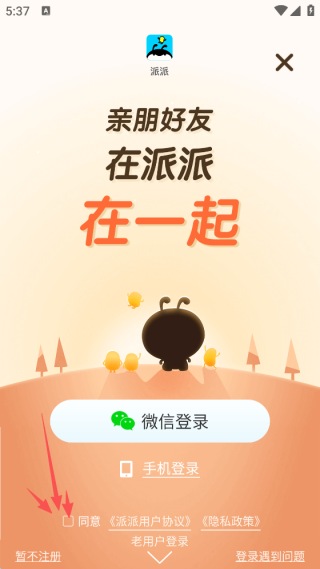 派派