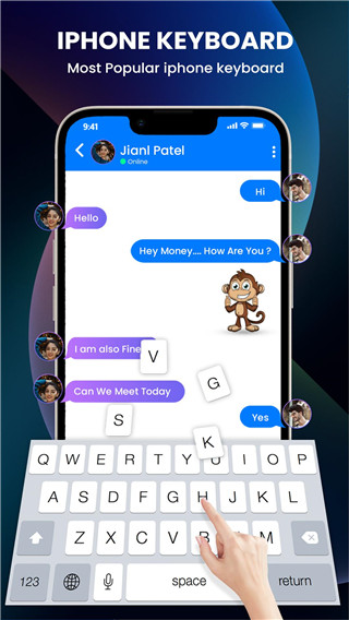 Iphone keyboard