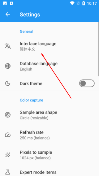 color picker