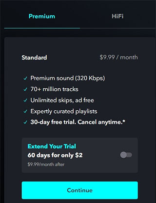 TIDAL软件